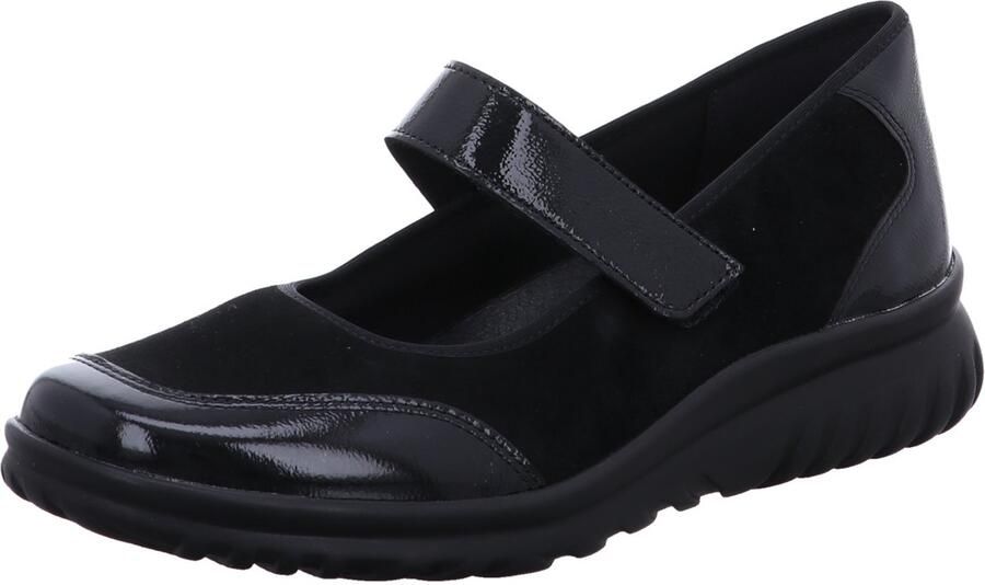 Semler unisex veterschoenen zwart