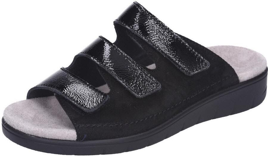 Semler unisex veterschoenen zwart