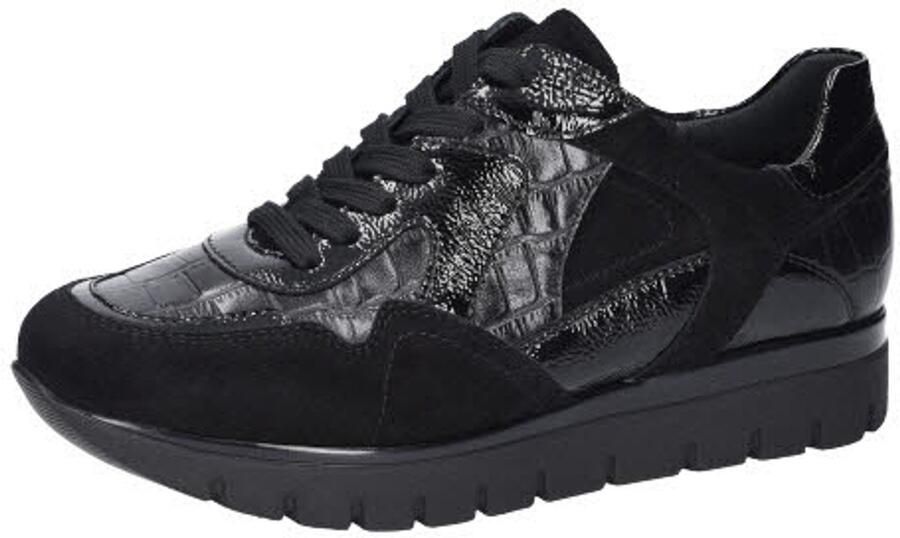 Semler unisex veterschoenen zwart