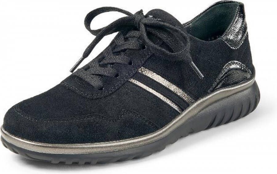Semler Veterschoen Zwart Suede Lena - Foto 1