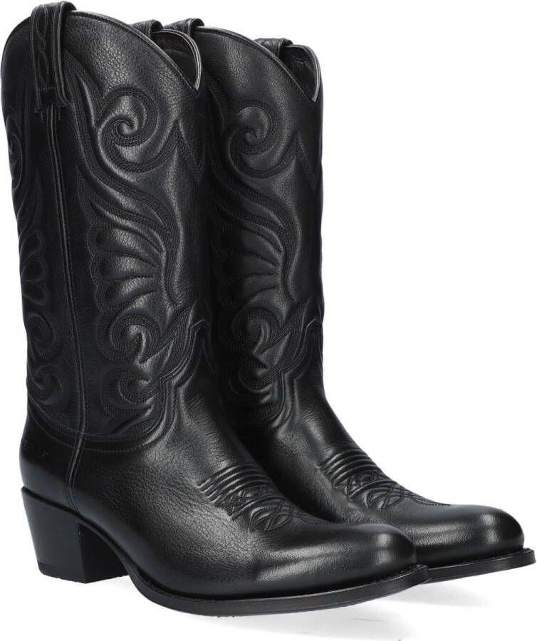 SENDRA Cowboylaarzen Dames 11627 Maat: 37 Materiaal: Leer Kleur: Zwart