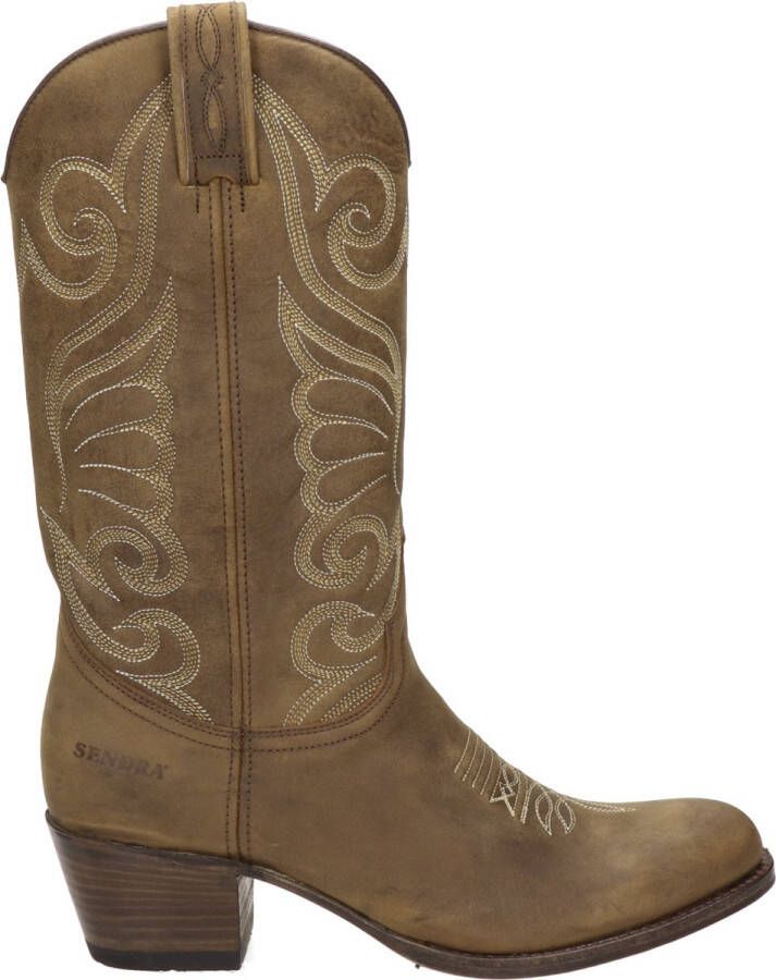 Sendra 11627 Debora dames cowboylaarzen Cognac - Foto 2