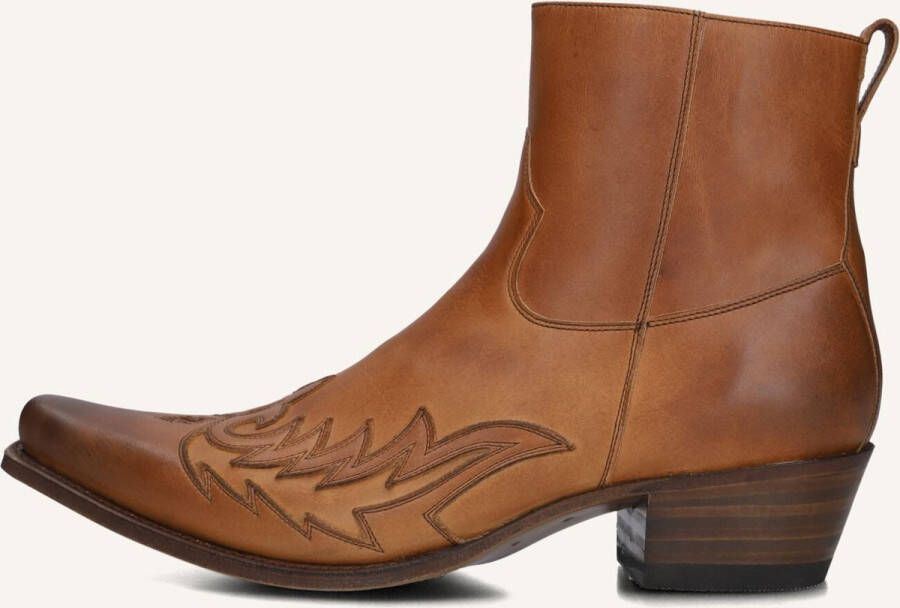 SENDRA Cowboylaarzen Heren 11783 Maat: 39 Materiaal: Leer Kleur: Bruin - Foto 2