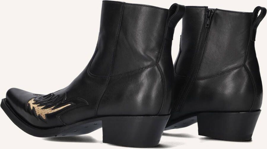 SENDRA Cowboylaarzen Heren 12185p Maat: 39 Materiaal: Leer Kleur: Zwart - Foto 2