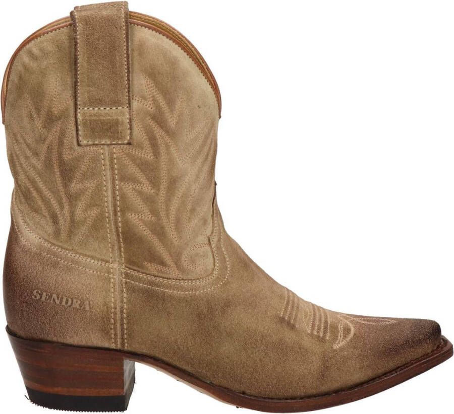 Sendra 16954 Berdy suède cowboylaarzen beige - Foto 3