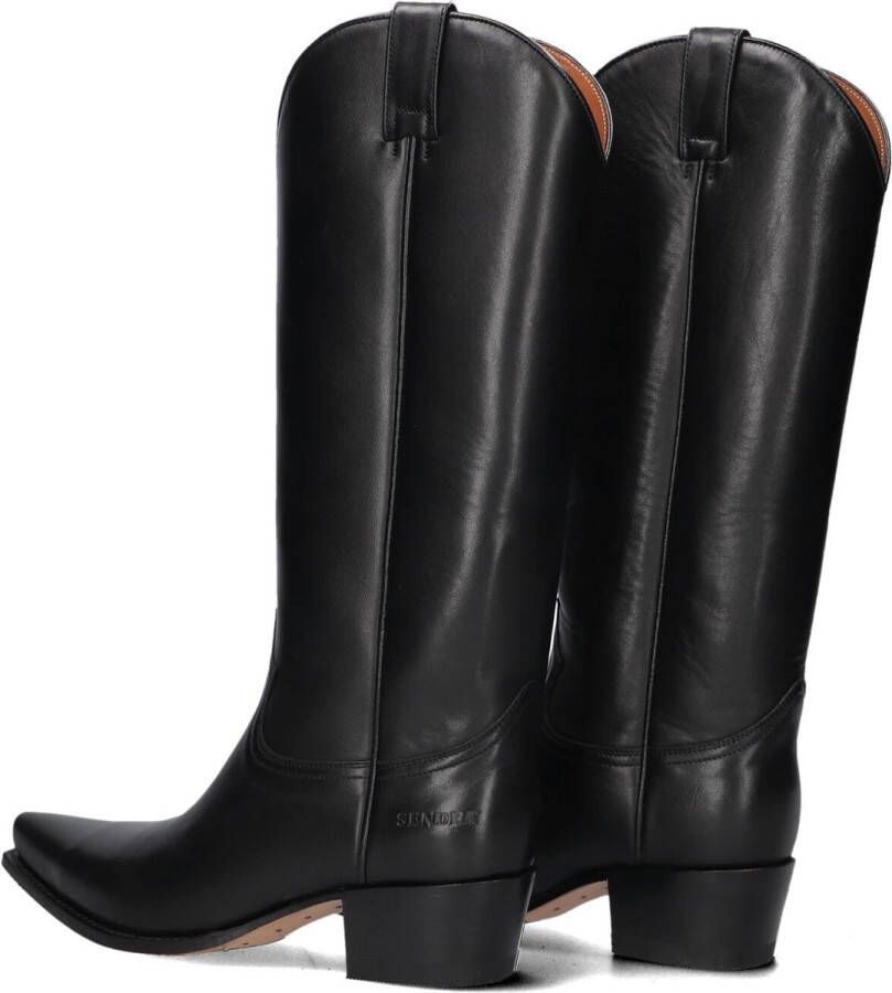 Sendra 18487 Laarzen Leer Dames Zwart