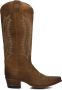 SENDRA Cowboylaarzen Dames 18518 Maat: 35 Materiaal: Suède Kleur: Cognac - Thumbnail 2
