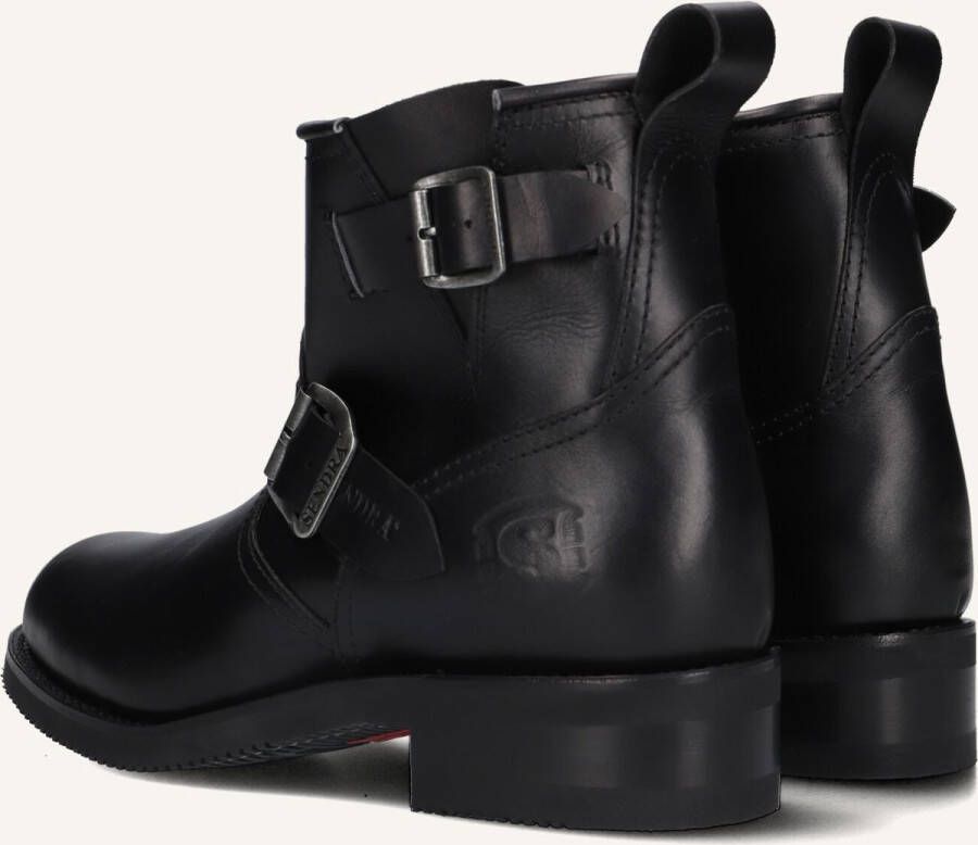 SENDRA Boots Dames 2976 Leer Zwart