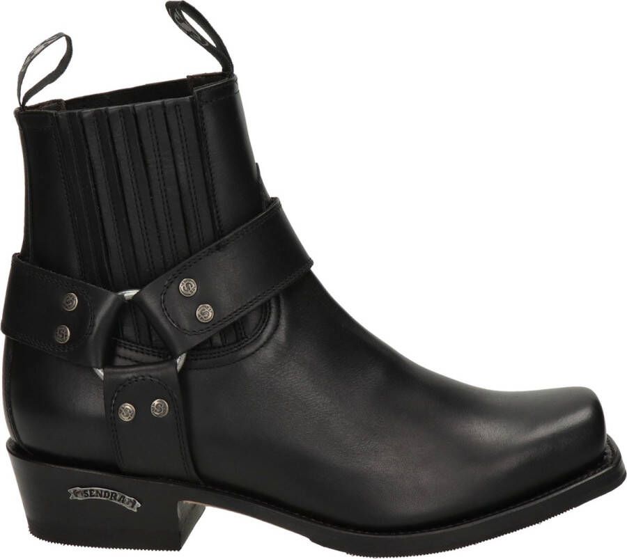 Sendra Blues heren rits- & gesloten boot Zwart