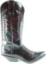 Sendra Boots 2073 Cuervo Florentic Bordeaux Laarzen Handgemaakt Cow Western Boots Leren Zool Spitse Neus Schuine Hak Glanzend Echt Leer - Thumbnail 1