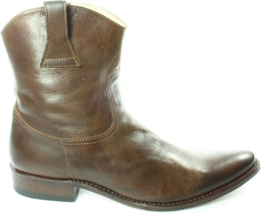Sendra boots Sendra 6329 Campera- Bruin- heren enkellaars- geklede boots met rits