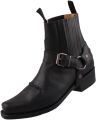 Sendra boots Sendra biker enkellaars 6445 zwart - Zwart