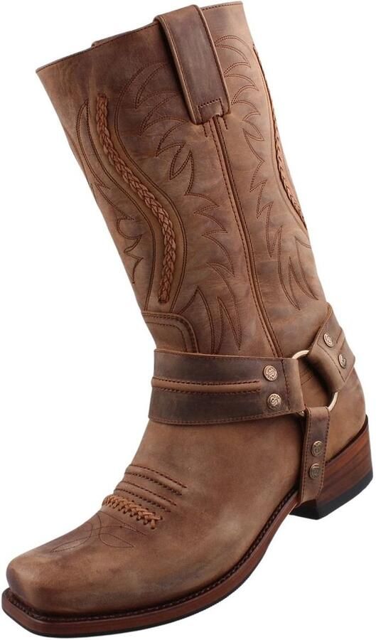 Sendra boots Sendra Biker Laarzen 12209 Bruin