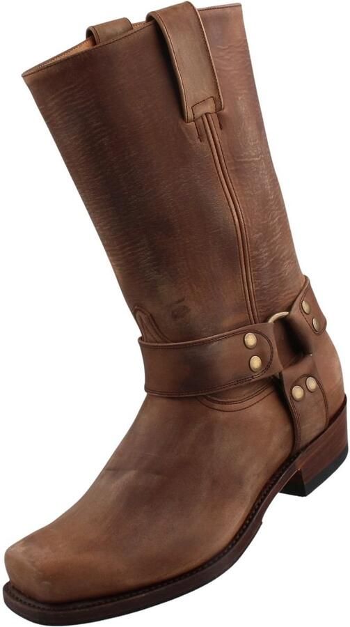 Sendra boots Sendra heren bikerlaars 8833 bruin antiek