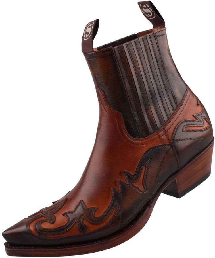 Sendra boots Sendra heren enkellaars 4660 Bruin