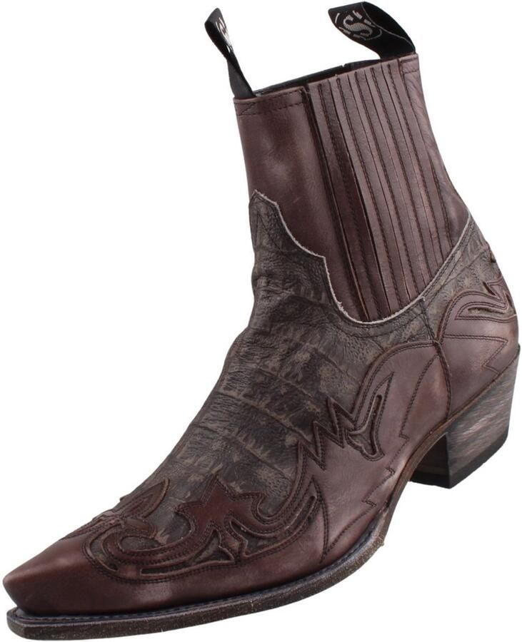 Sendra boots Sendra heren enkellaars 4660 grijs