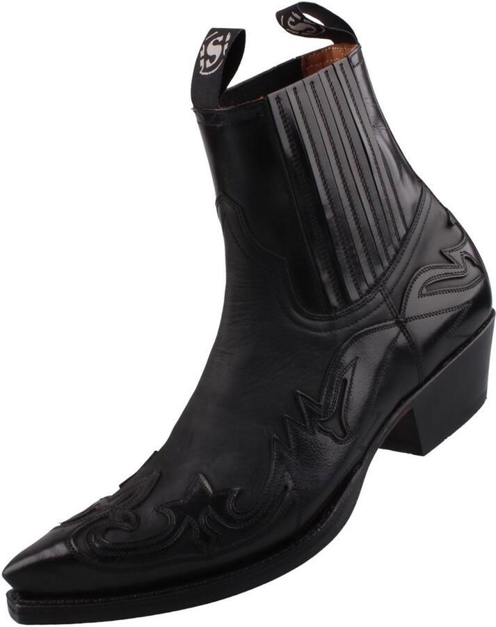 Sendra boots Sendra heren enkellaars 4660 zwart