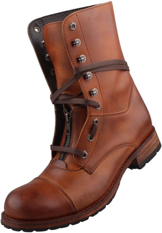 Sendra boots Sendra heren veterschoenen 12334 Bruin