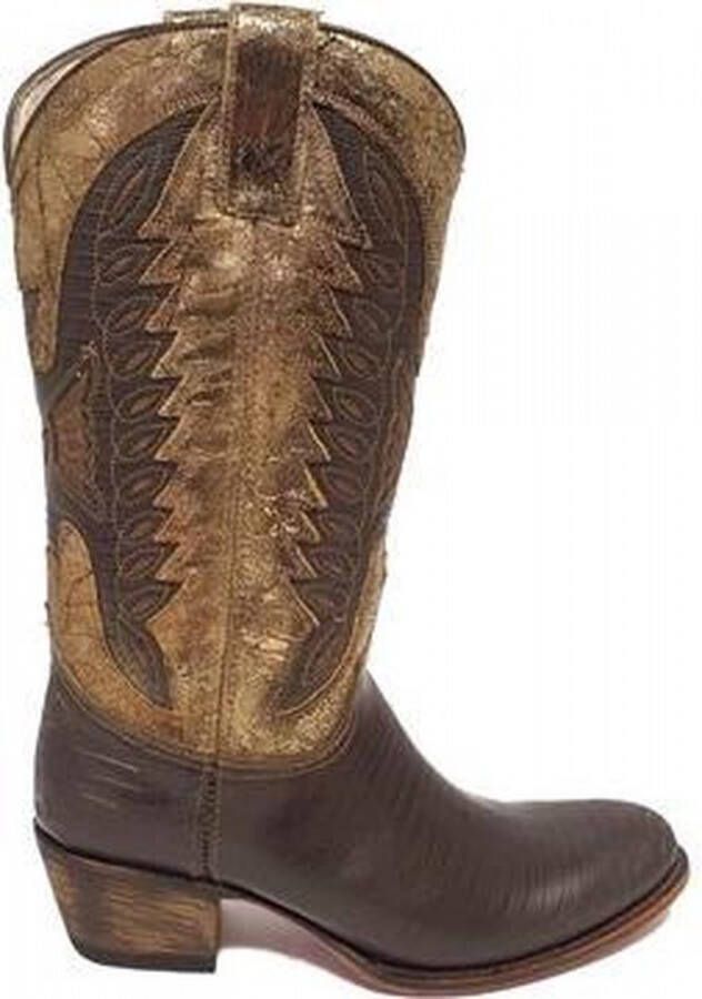 Sendra Dames Cowboy bikerlaars 12927 Debora NL Marron