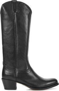 Sendra Cowboylaarzen Dames Laarzen Damesschoenen Leer 18487 Zwart