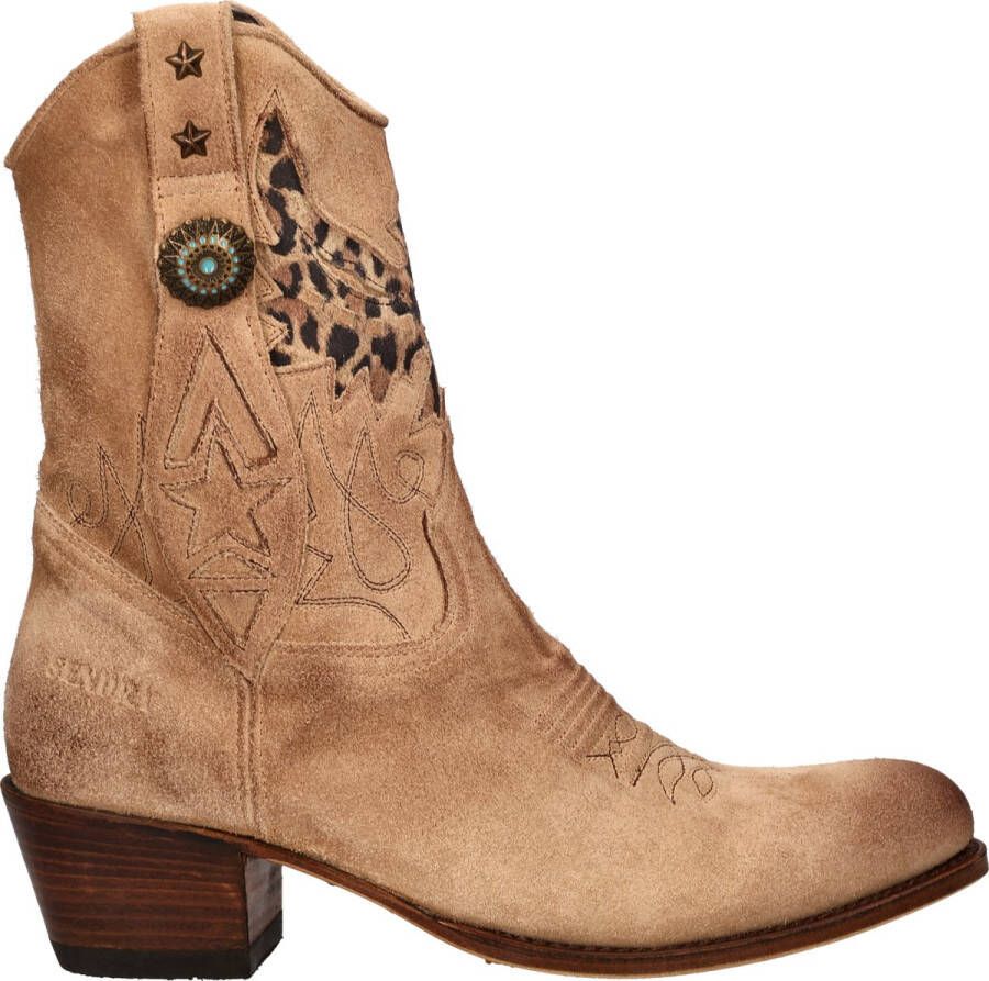 Sendra Debora Insa dames cowboylaars Beige