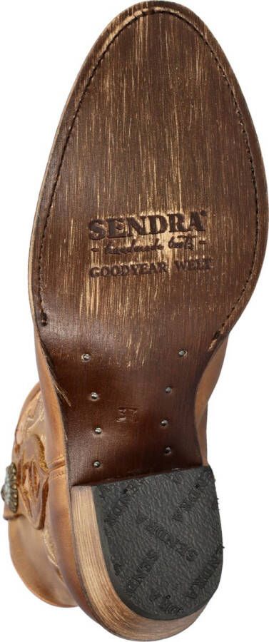 Sendra Debora Insa dames cowboylaars Bruin multi