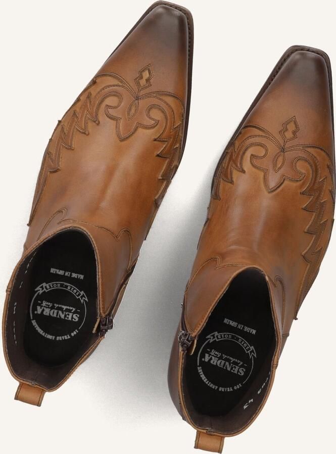 SENDRA Cowboylaarzen Heren 11783 Maat: 42 Materiaal: Leer Kleur: Bruin - Foto 2