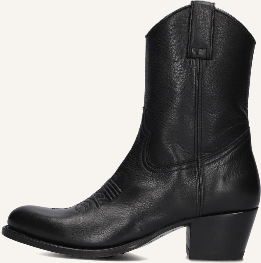 SENDRA Cowboylaarzen Dames 17763 Maat: 35 Materiaal: Leer Kleur: Zwart - Foto 6