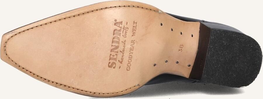 SENDRA Cowboylaarzen Dames 18487 Maat: 36 Materiaal: Leer Kleur: Zwart - Foto 2