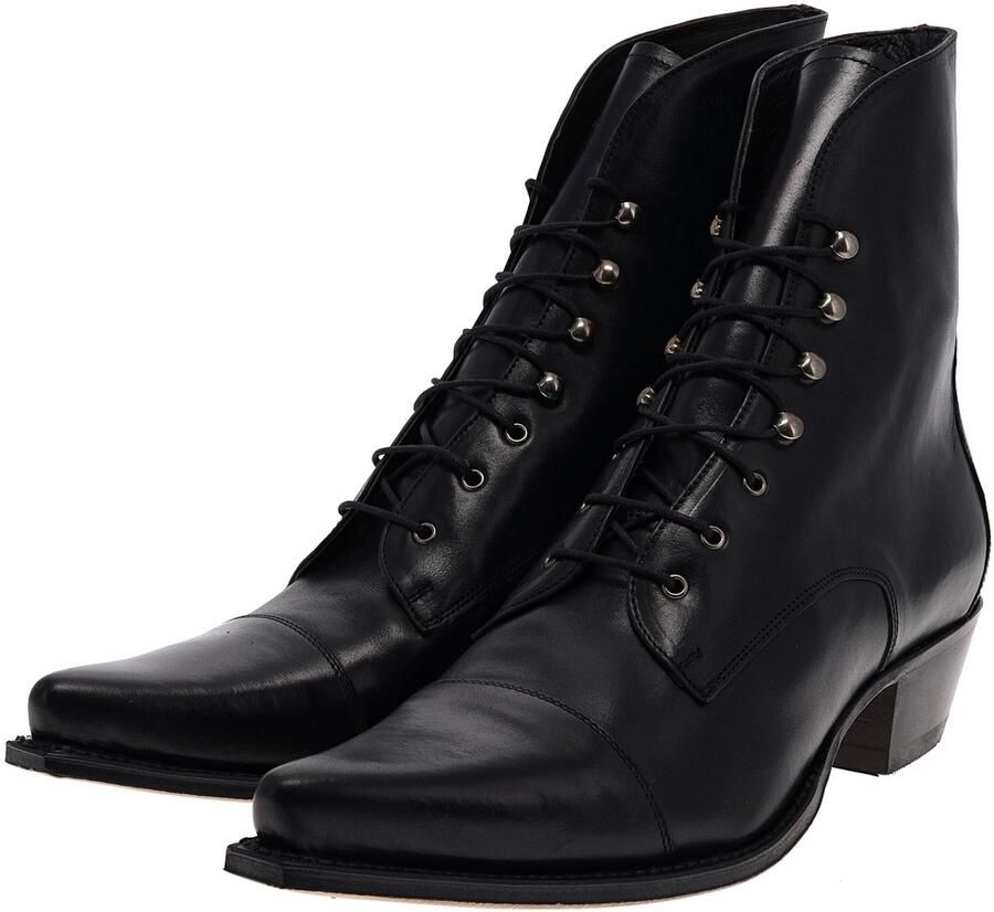 Sendra 2699 MEZCAL WEST dames zwarte veterboots