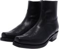 Sendra 7826 58 MICK heren enkellaars van leer zwart - Zwart