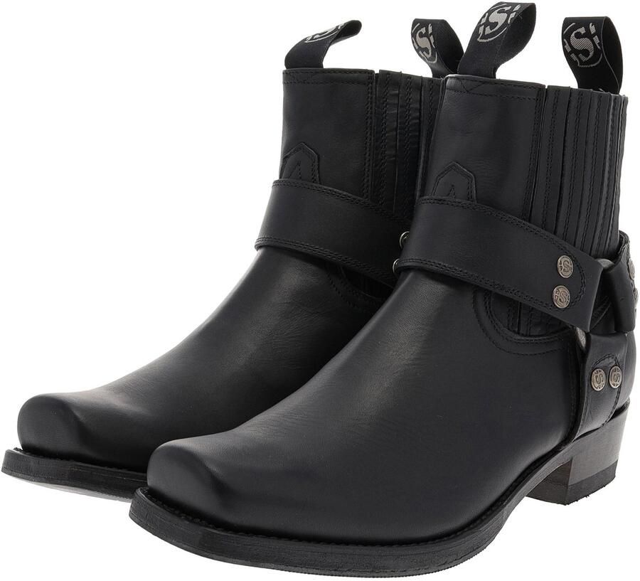 Sendra 8286 BLUES STRONG biker kuitlaars zwart