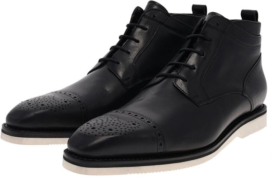 Sendra Boots 17325 Black Men's Lace-up Shoe zwart