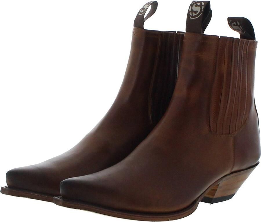 Sendra CUERVO IBIZA 1692 western enkellaars bruin