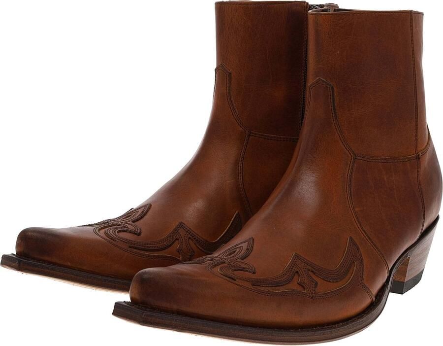 Sendra JAVI LUCA 7783 western enkellaars bruin
