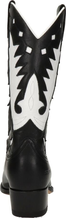 Sendra Judy dames cowboy laars Zwart wit - Foto 6