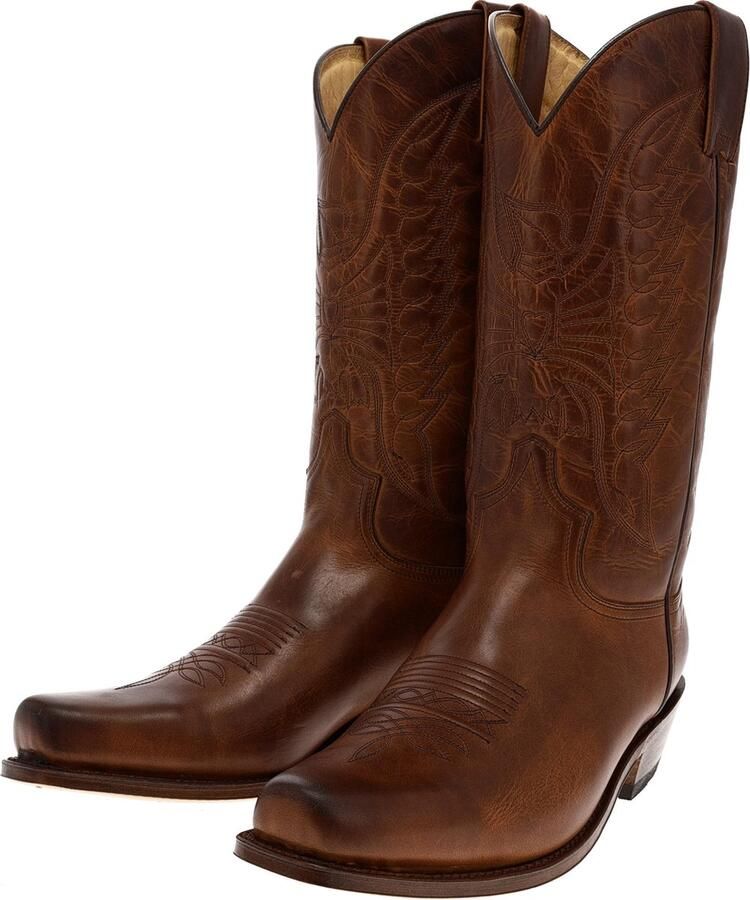 Sendra SAM 2073 Tang heren westernlaars bruin