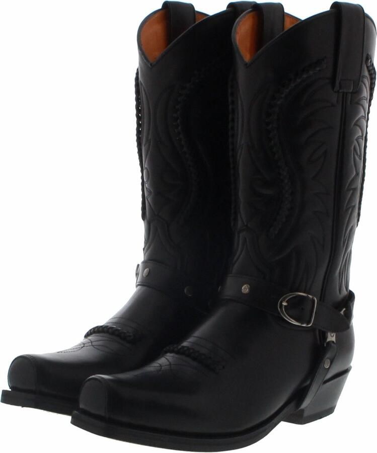 Sendra SAM 3434 cow laarzen zwart