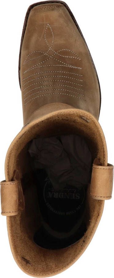 Sendra Seta leren cowboylaarzen cognac - Foto 3