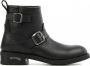 SENDRA Boots Dames 2976 Maat: 37 Materiaal: Leer Kleur: Zwart - Thumbnail 2