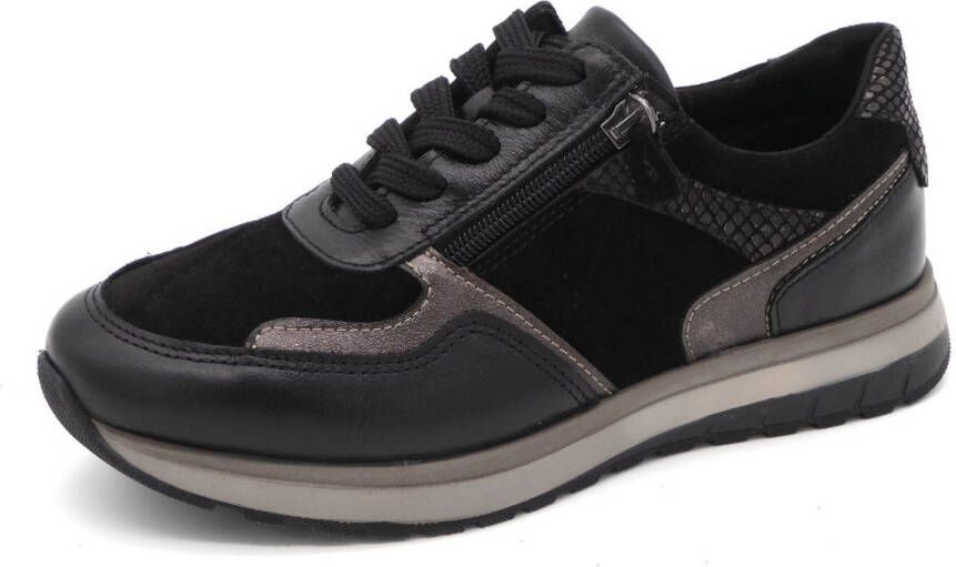 Sens Dames Sneaker 1770-12861.003 Zwart Combi Wijdte K