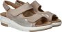 Sens Sandalen Dames Beige - Thumbnail 1