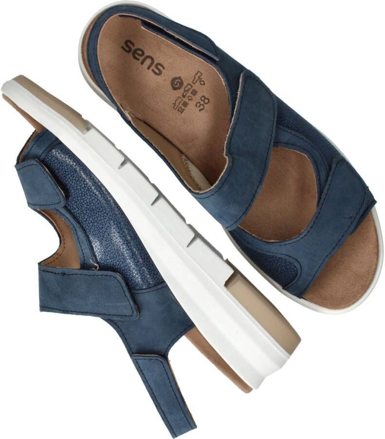 Sens MAIRA 20 BLUE dames sandalen sportief blauw