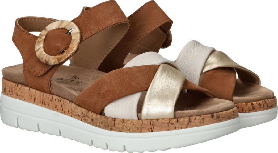 Sens Sandalen Dames Bruin