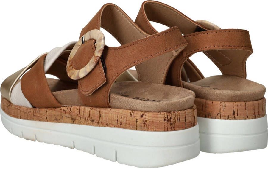 Sens Sandalen Dames Bruin
