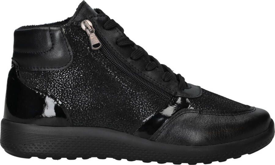 Sens Veterboots Dames Zwart