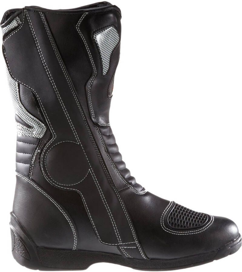 Senza Marchio protectWEAR Tourlaarzen van leer zwart o.a. geschikt voor motorrijden model SB-03203