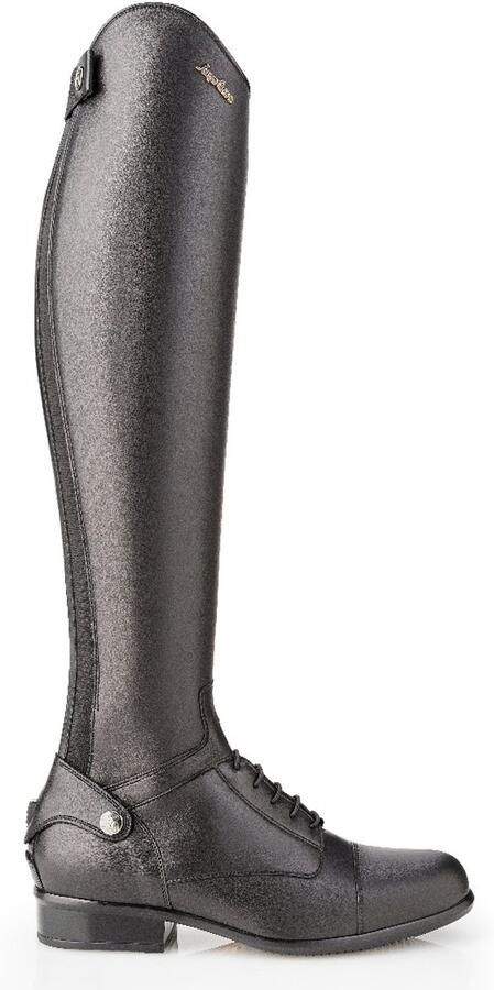 Sergio Grasso Advance leren rijlaarzen Absolute Zwart Extra Breed