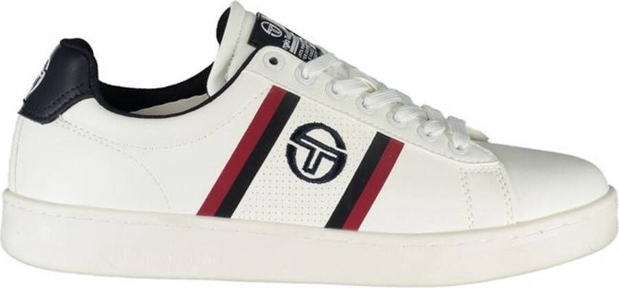 Sergio Tacchini Geborduurde Polyester Sneaker Met Contrasterende Details