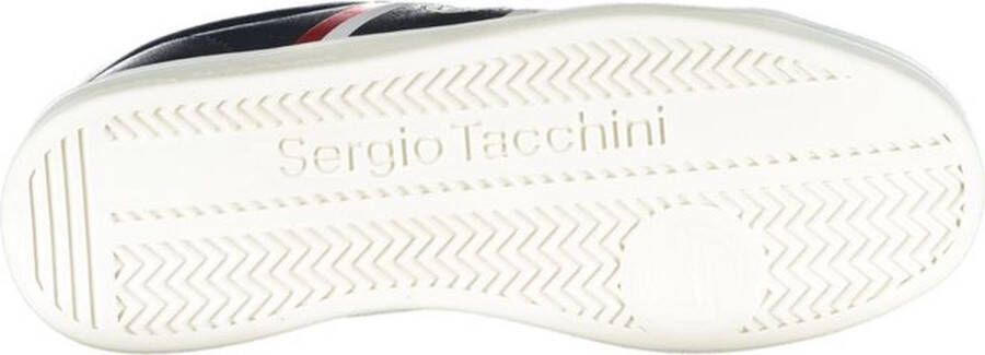 Sergio Tacchini Geborduurde Sneakers Met Contrasterende Details